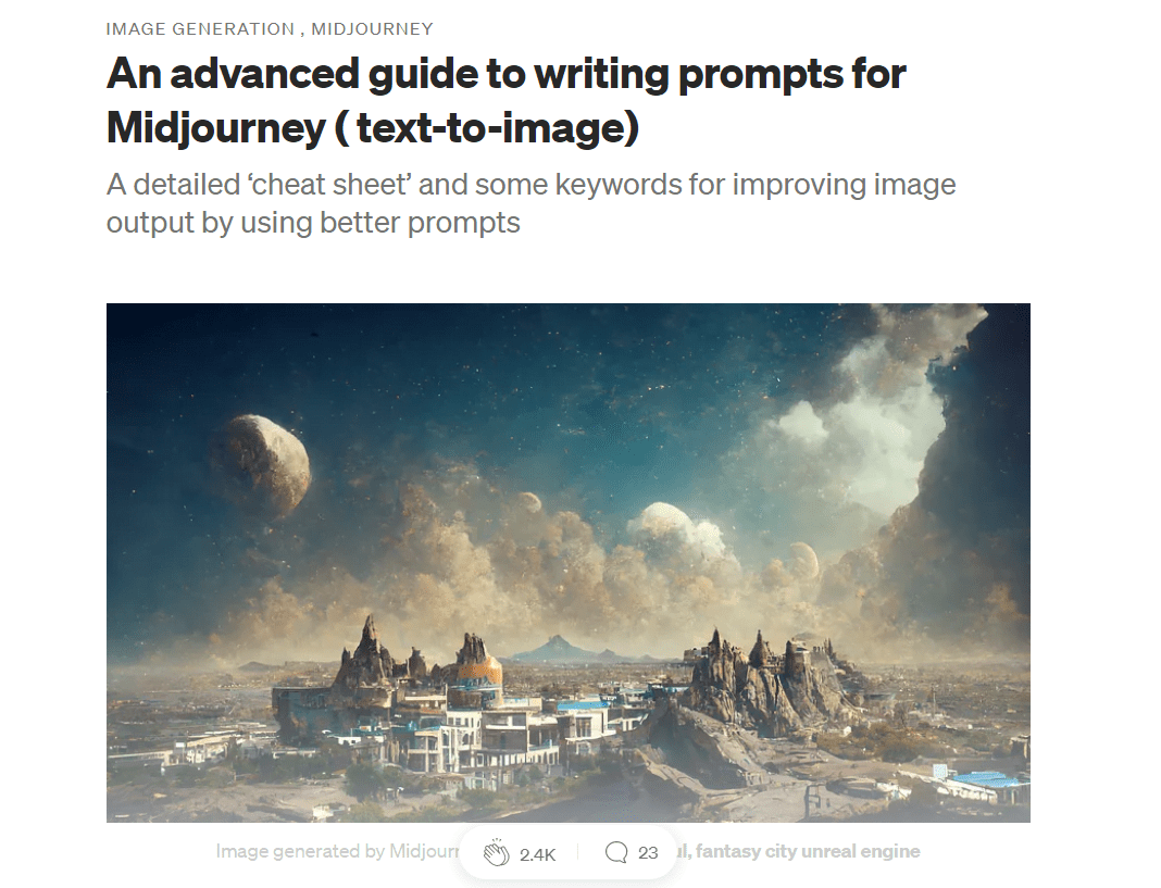 5 Best Prompt Guides For Text-to-Image Models 2 image 1