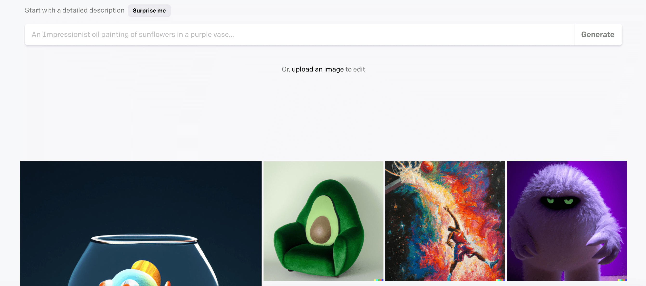 14 Best AI Image Generators in 2024 (Unbiased List) 2 Simply sign up for a free OpenAI account