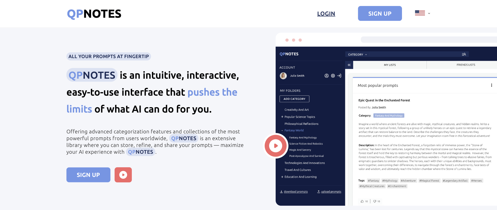QPNotes: New AI Prompt Management Platform Improves Human-AI Collaboration 1 QPNotes