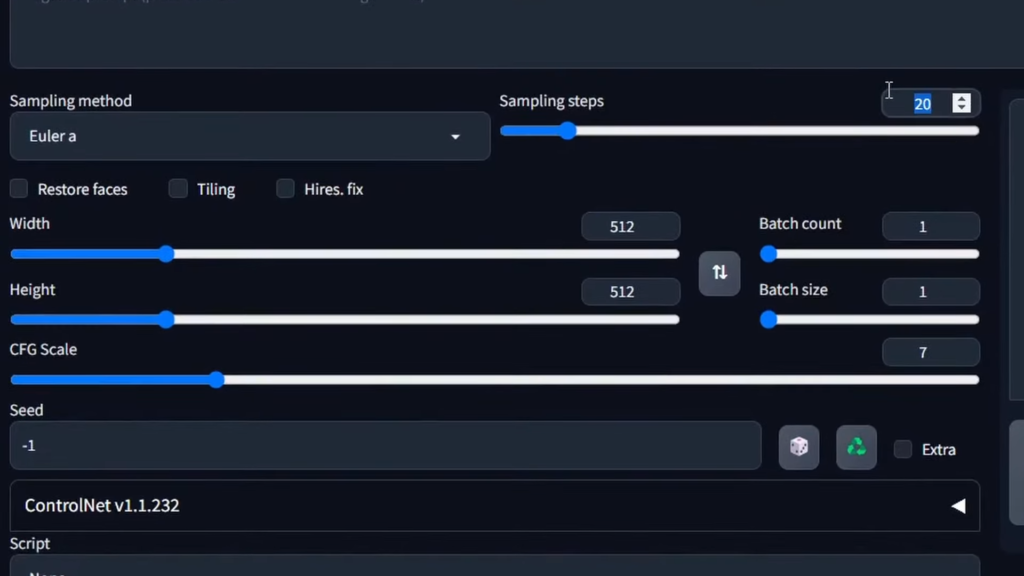 How to Add Hidden Text and Messages in AI Images (Guide) 12 Set assembling steps to 40 and the sampling method to DPM++ 2M Karras