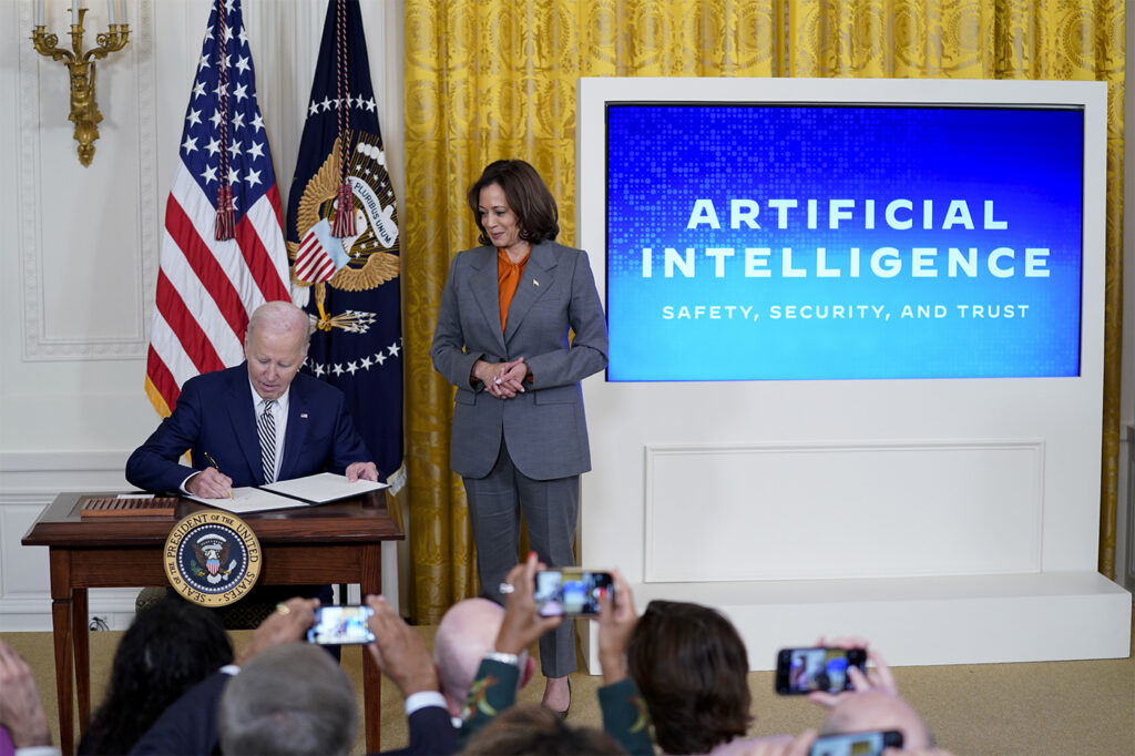 Biden Issues Order to Regulate Artificial Intelligence 1 President Joe Biden signed an executive order on artificial intelligence