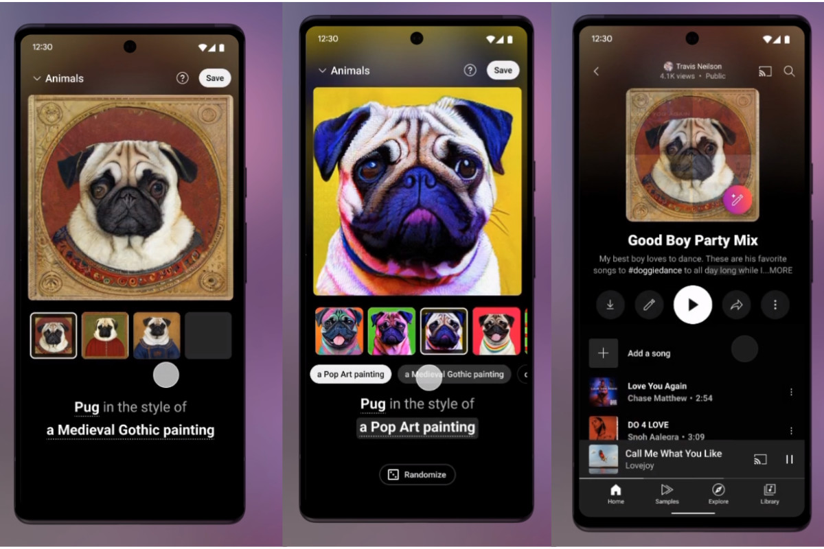 Make Your Own Playlist Art on YouTube Music with AI 1 YouTube new ai cover feature