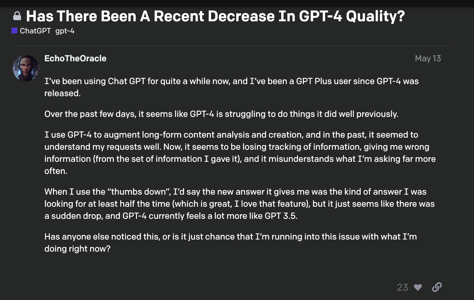 AI is Going to Eat Itself and Lead to Model Collapse 1 ChatGPT decreased in quality