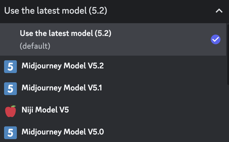 Easiest Way to Enable Midjourney V5 (Tutorial) 5 Midjourney Version settings