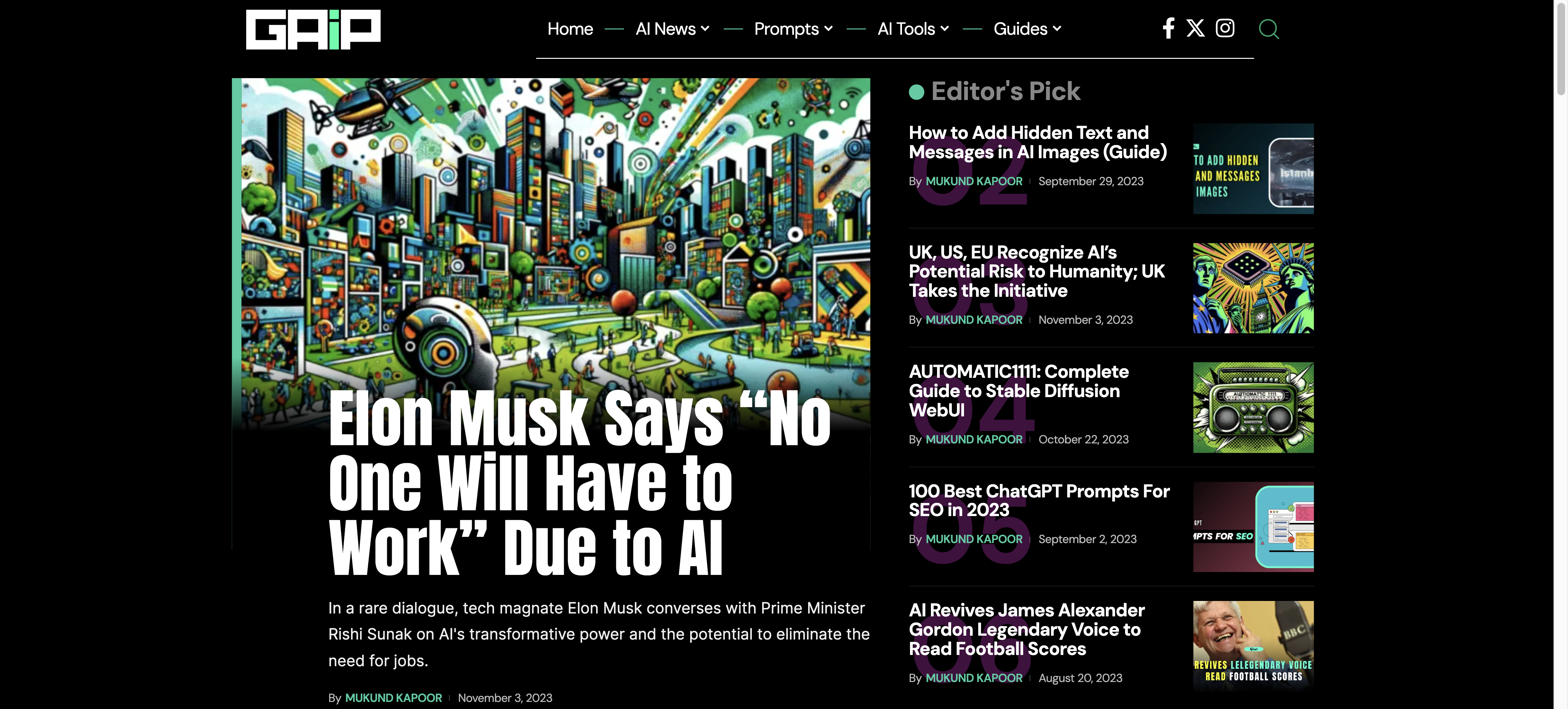 8 Best AI Blogs To Follow In 2024 1 GreatAIPrompts GAIP