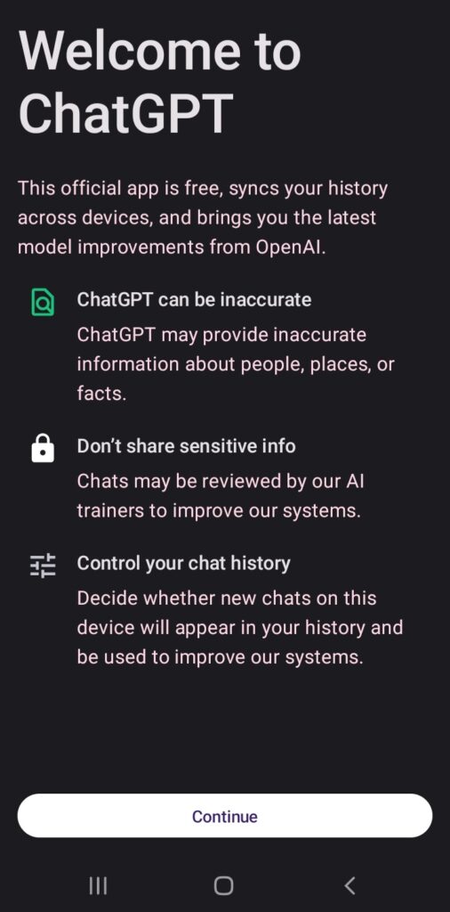 How to Use ChatGPT Voice Chat Feature (Tutorial) 6 Screenshot 20231222 105844 ChatGPT