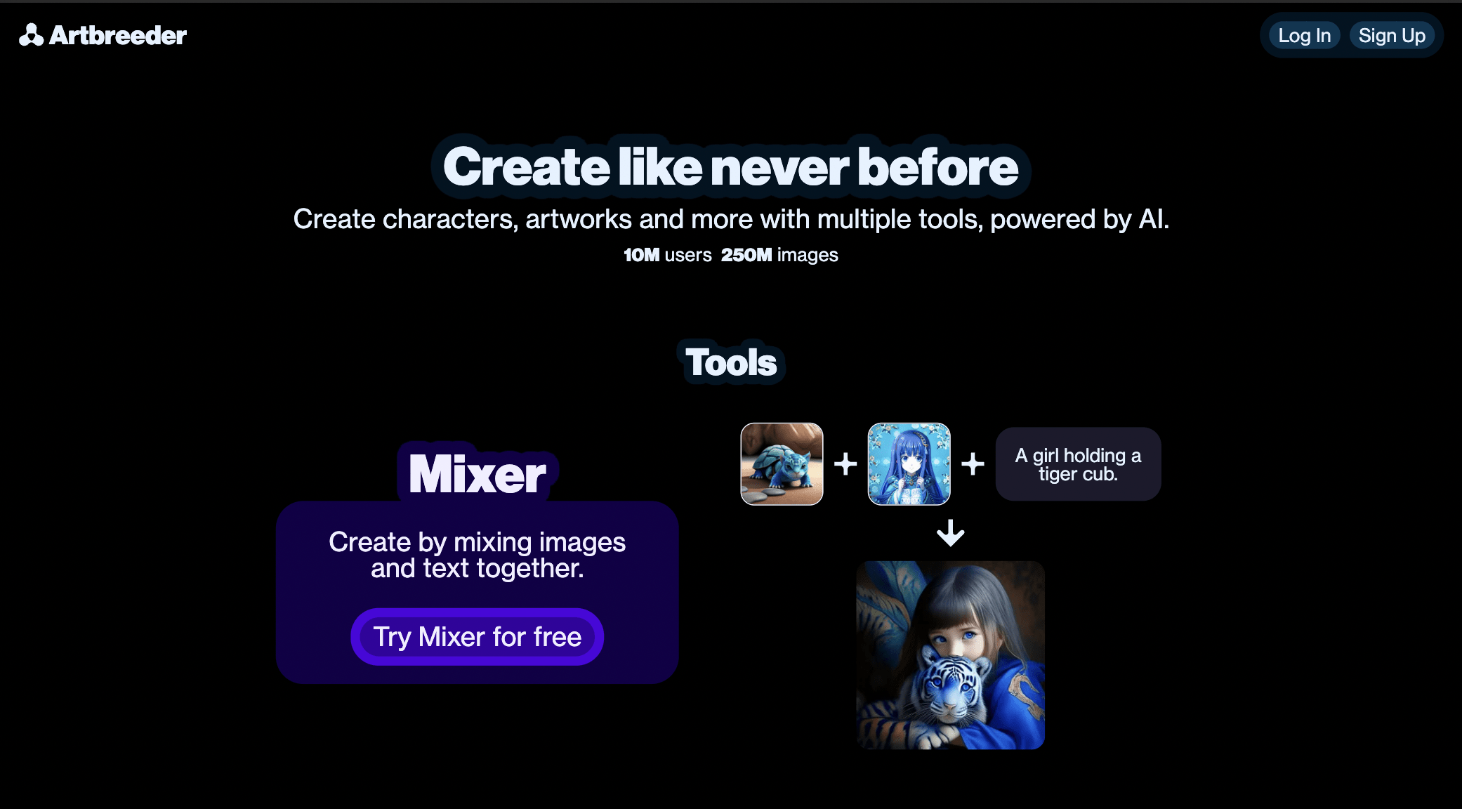 12 Best Midjourney Alternatives (2024) 3 Artbreeder