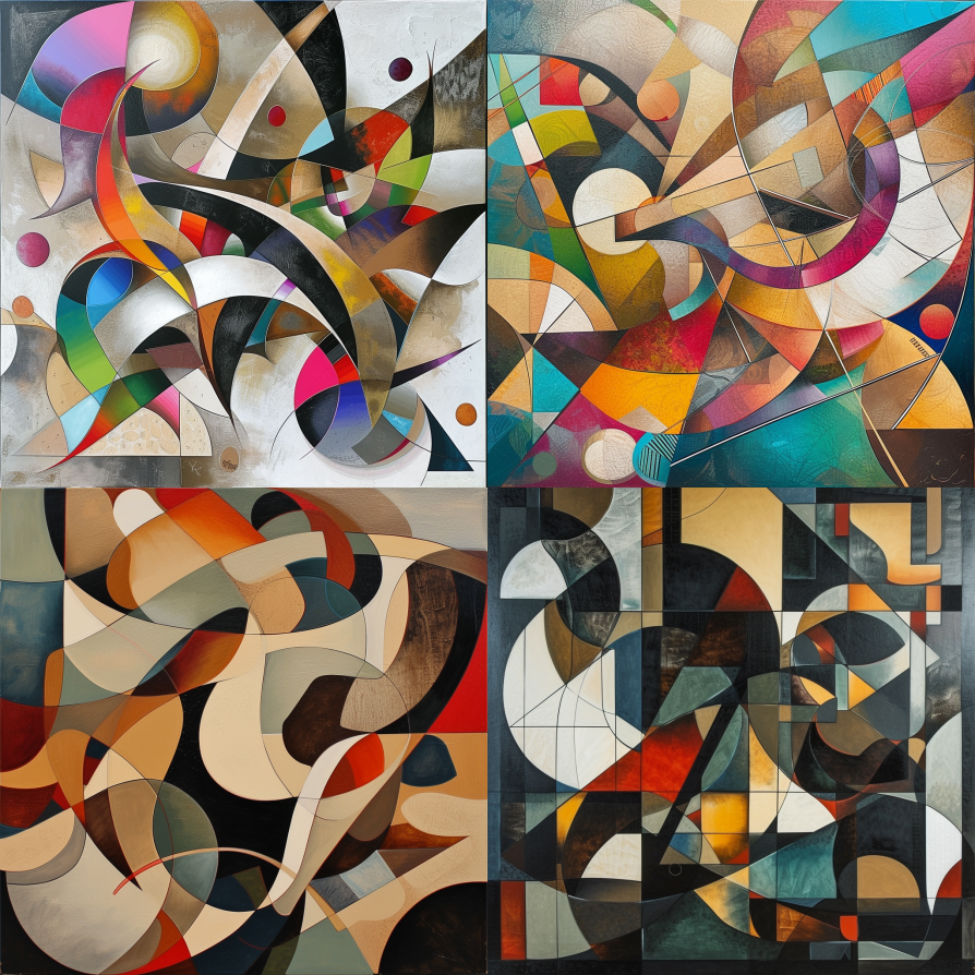 10 Best Midjourney Prompts for Wall Art 9 Abstract artwork in the style of Marcel Janco