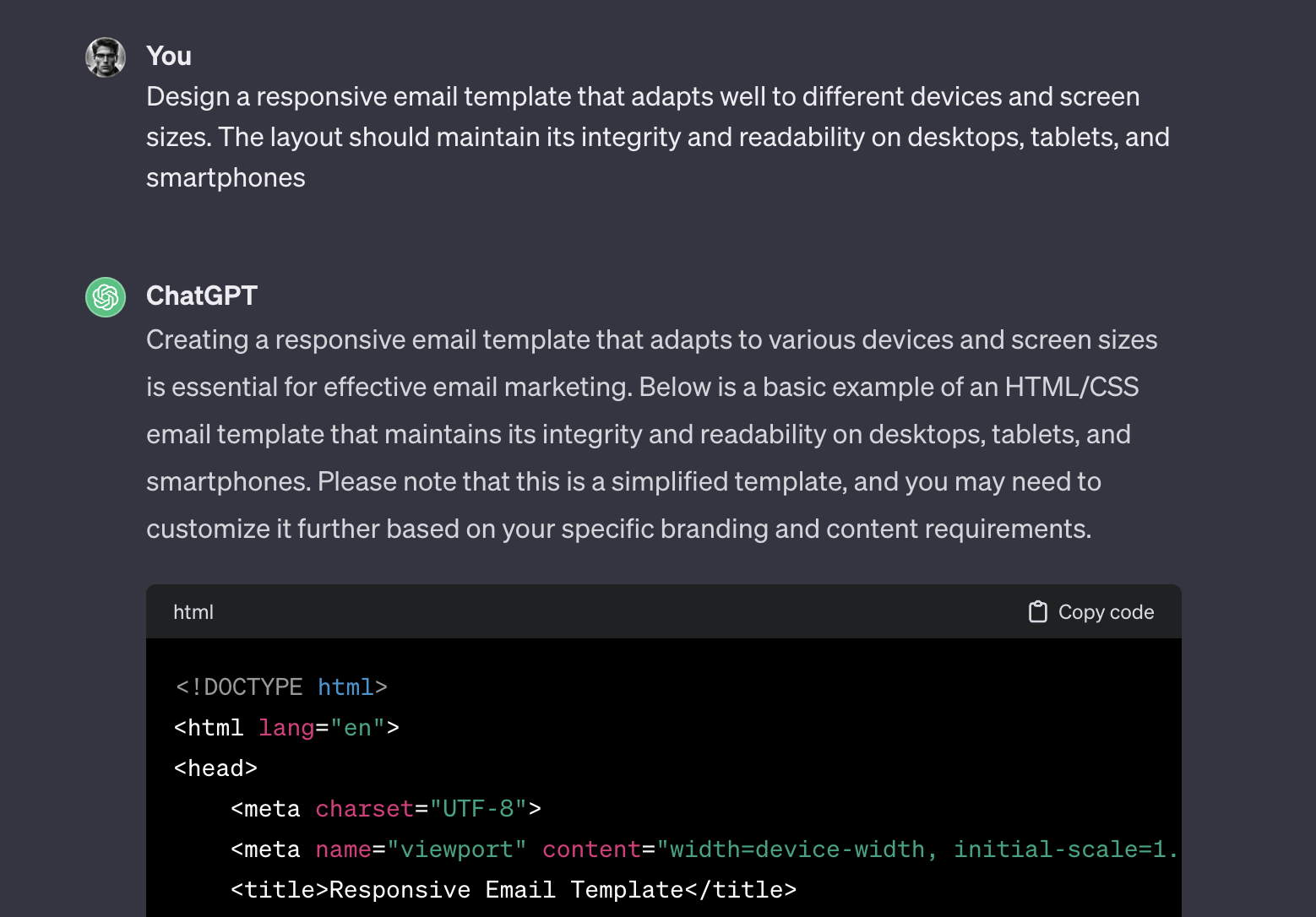 70+ ChatGPT Prompts for Email Marketing 4 Illustrate prompts pertaining to email design and layout within chat gpt