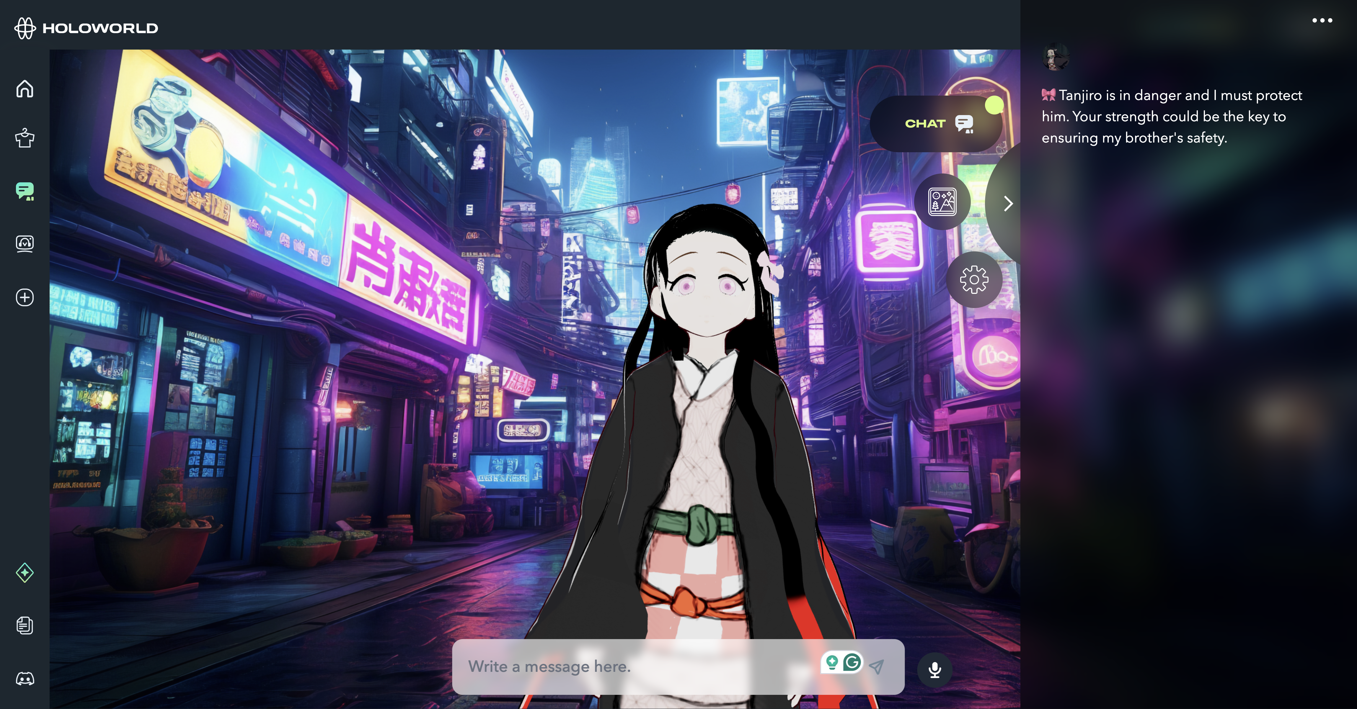 6 Best AI Tools to Chat with Anime Characters 18 3d characters in holoworld ai