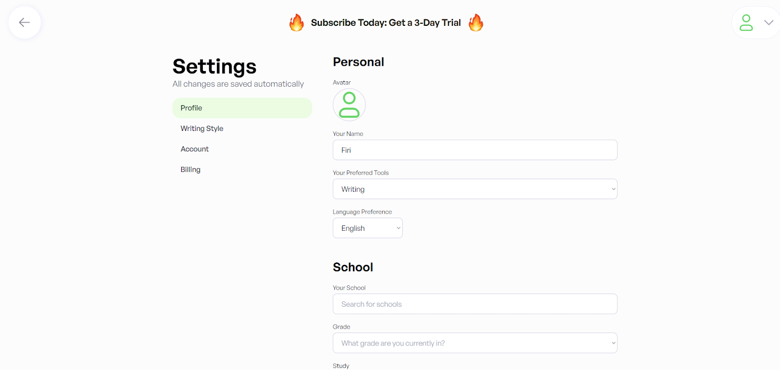 What is Caktus AI Writer (Tutorial + Review) 14 Caktus ai settings