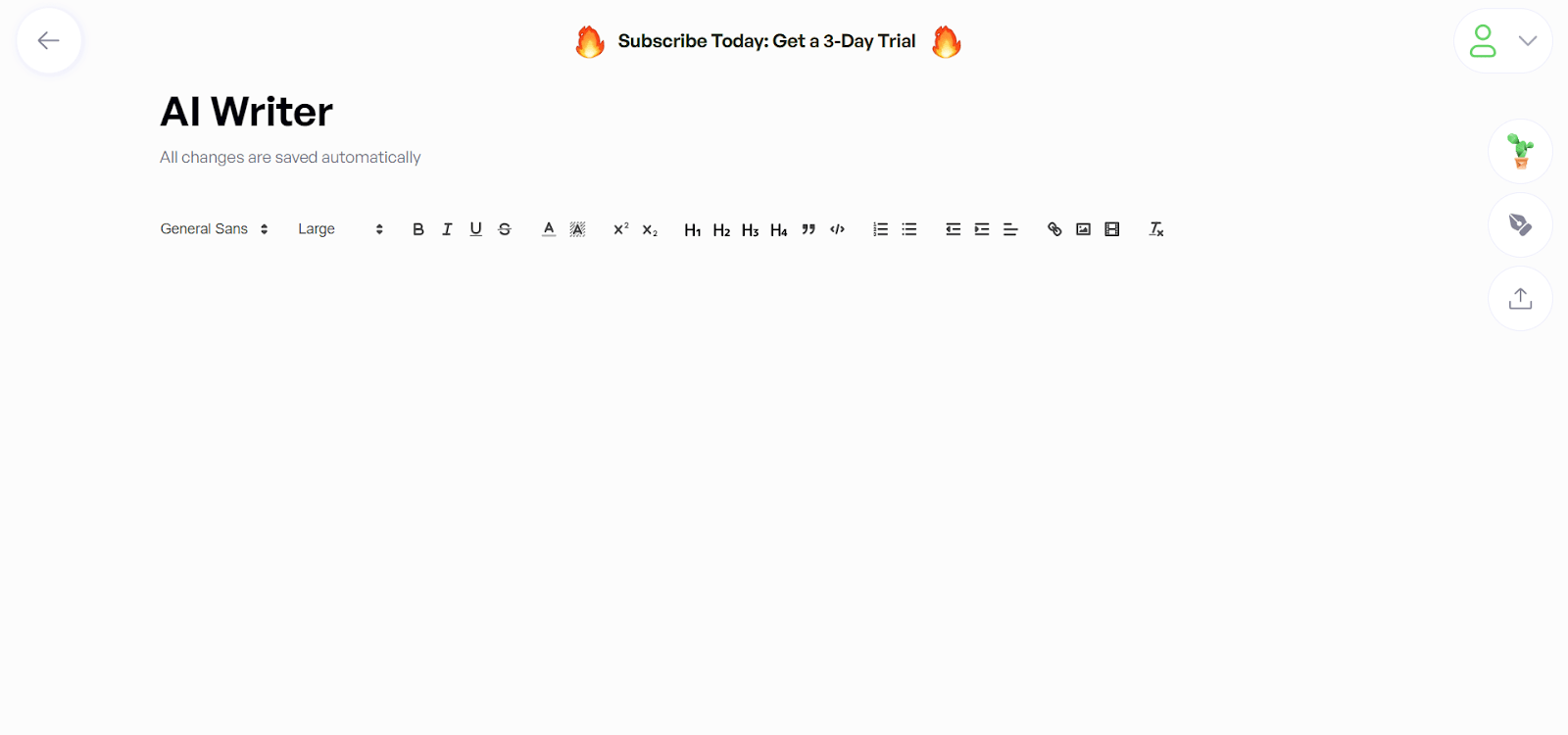 What is Caktus AI Writer (Tutorial + Review) 19 ai writer document in caktus ai