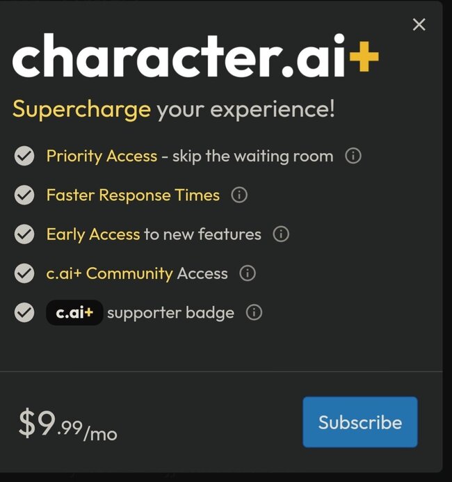 Fixed: Character AI Rate Exceeded Error 10 character ai pricing