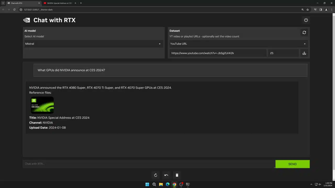 Nvidia Launches Chat with RTX AI Chatbot for PCs 1 Chat with RTX