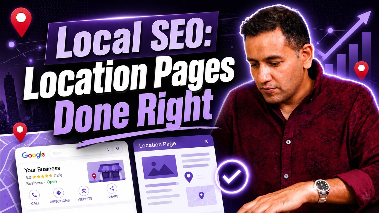 What should every franchise location page include in 2026?
