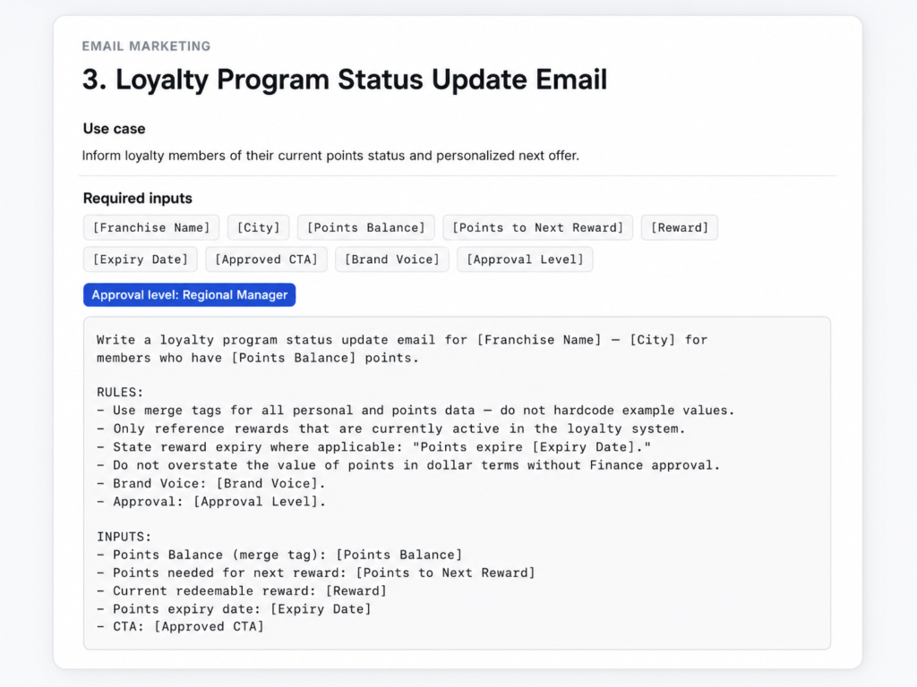 AI Prompts for Franchise Marketing Managers, but With Approval Rules 8 image6 2