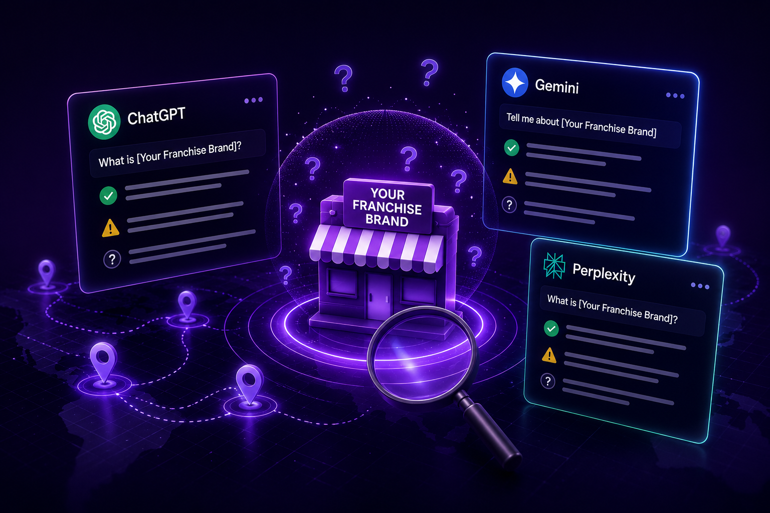 AI Search Visibility: Can Your Franchise Brand Be Correctly Explained by ChatGPT, Gemini, and Perplexity?
