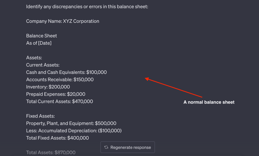 chatgpt prompt for accountants example