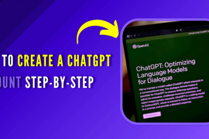 how to create a chatgpt account